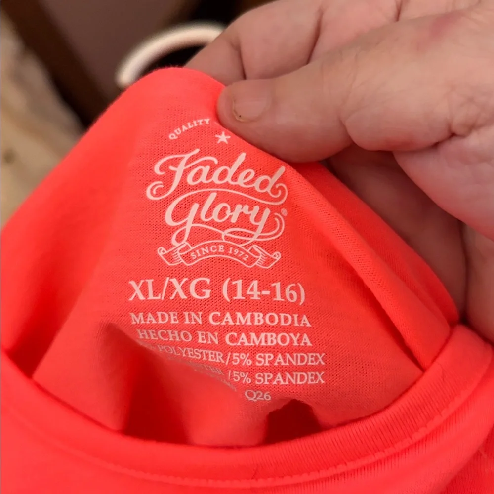 Faded Glory bright cheerful